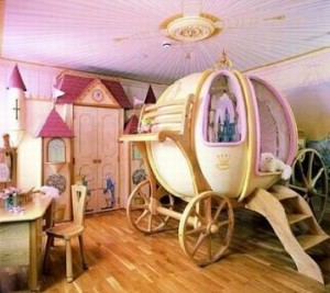 Дизайн детской комнаты для юной принцессы